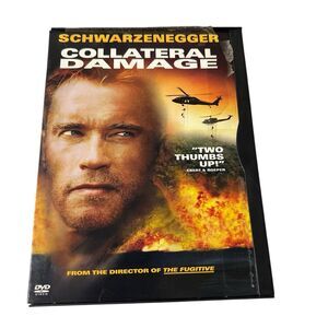 Collateral Damage (DVD, Snapcase, 2002) Arnold Schwarzenegger Action Thriller